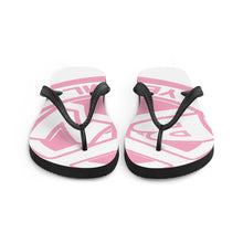 Load image into Gallery viewer, YBNRML Pink/White Flip-Flops