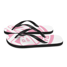 Load image into Gallery viewer, YBNRML Pink/White Flip-Flops