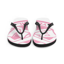 Load image into Gallery viewer, YBNRML Pink/White Flip-Flops

