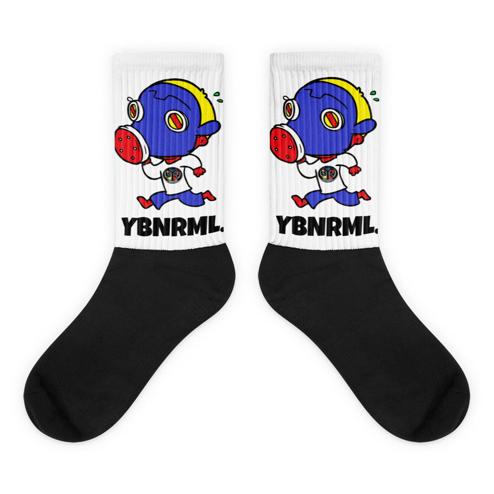 YBNRML Running Man Socks